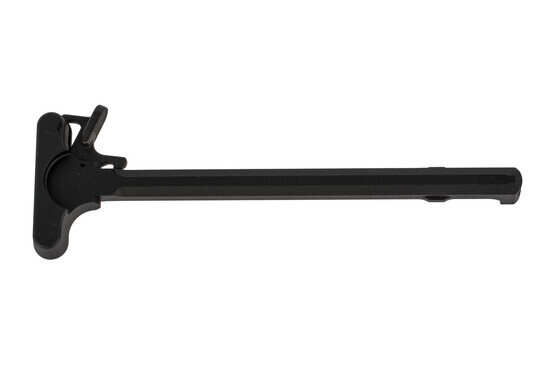 The Lewis Machine and Tool 5.56 charging handle is designed for AR-15 rifles